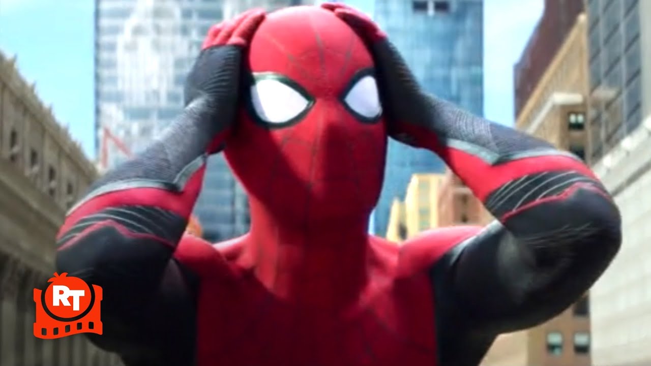 Spider Man No Way Home 2021   Peter Parker Is Spider Man Scene  Movieclips
