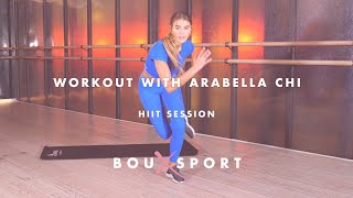 15 Minutes HIIT workout with Love Island's Arabella Chi | Boux Avenue