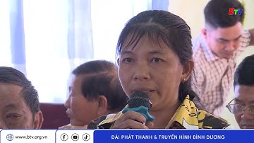 Chủ tịch HĐND tỉnh Bình Dương tiếp xúc cử tri tại thị xã Bến Cát