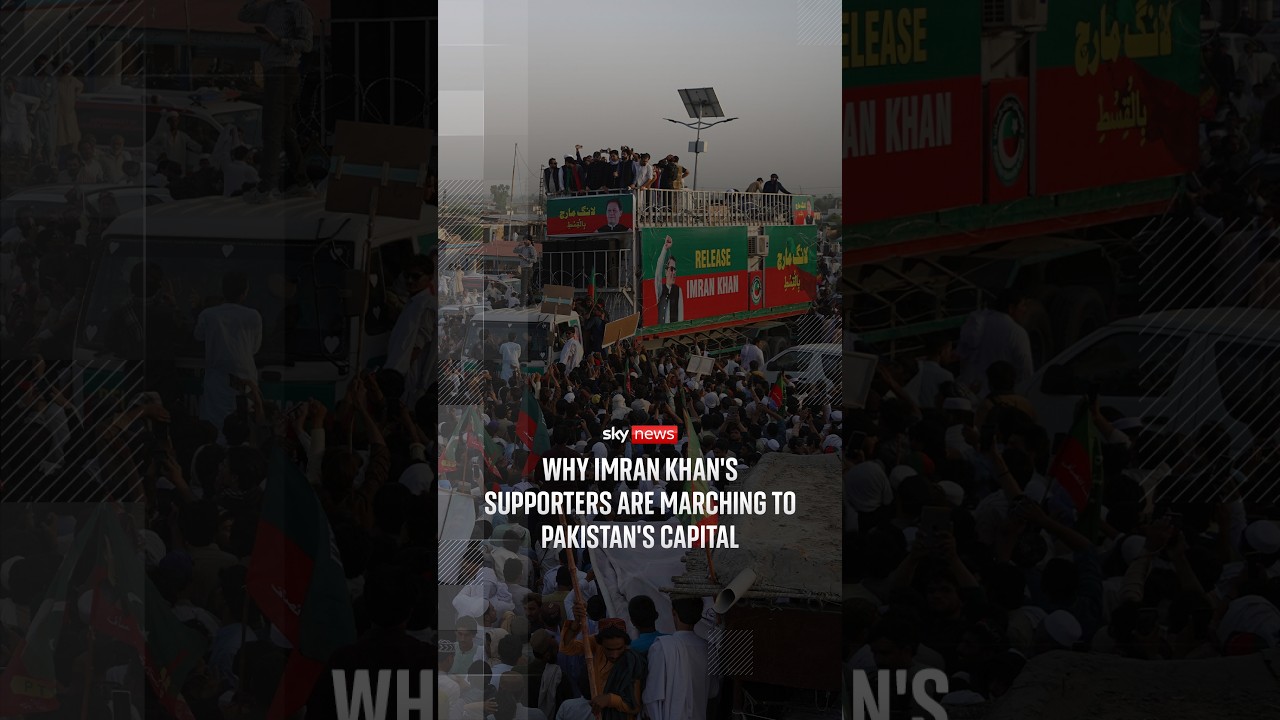 Why Imran Khan's supporters are marching to Pakistan's capital