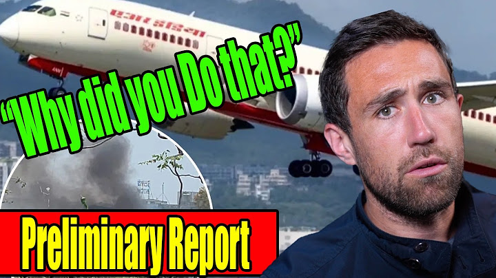 SHOCKING Air India 171 Preliminary Report **JUST** RELEASED