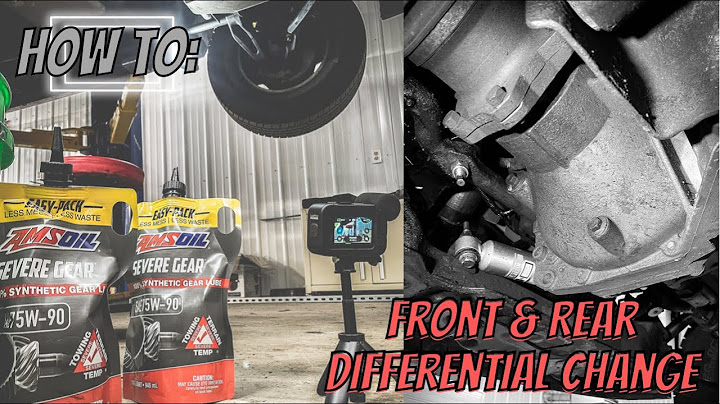 How To Change Your Duramax Front & Rear Differential Gear Oil!