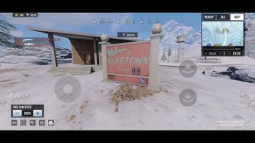 Out Of Bounds Nuketown Location | CODM