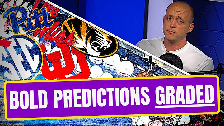 Josh Pate On Bold Predictions REVISITED - Part 4 (...