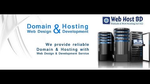 Web Host BD hosting promotions video