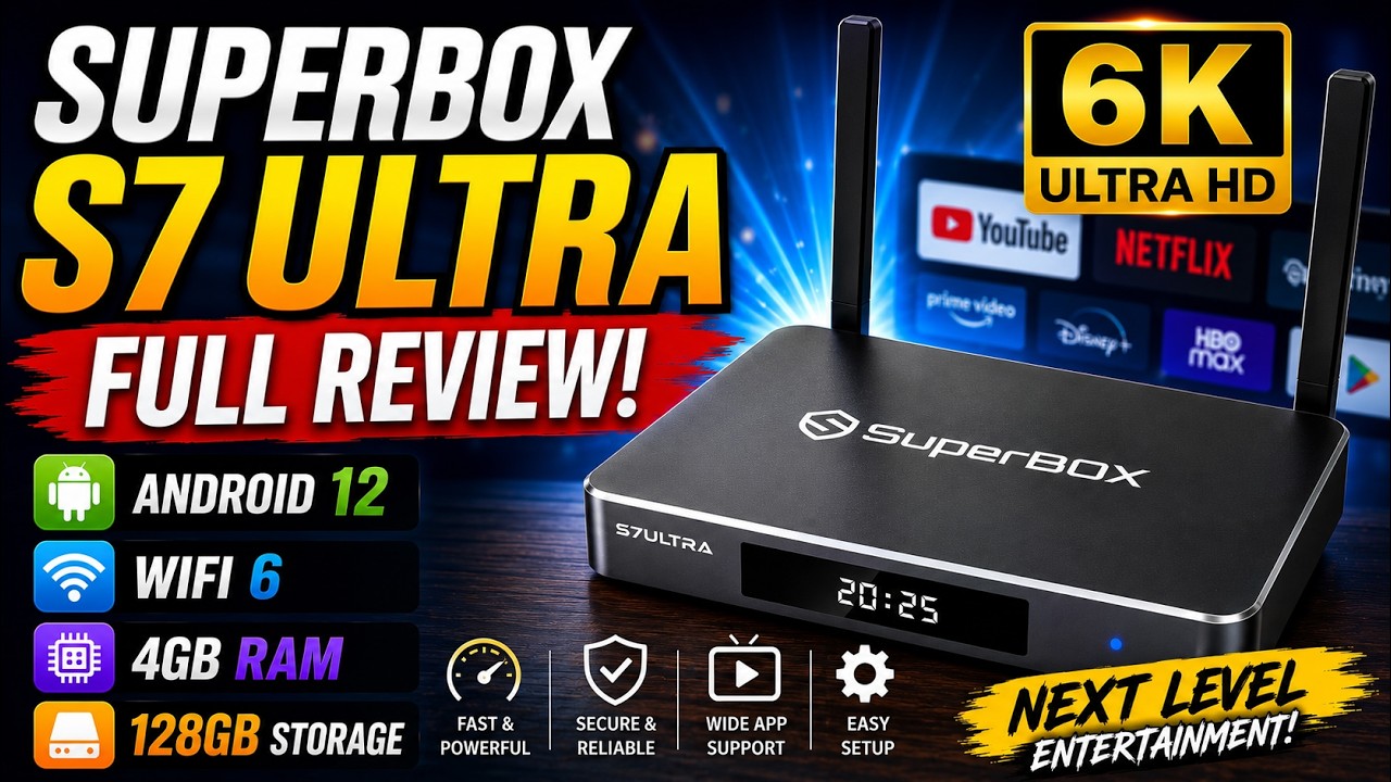 This Android TV Box Has Features I Didn't Expect… | SuperBox S7