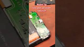 redmi 5a usb port problem solution #mobilerepairing #charging #shorts #90severgreen