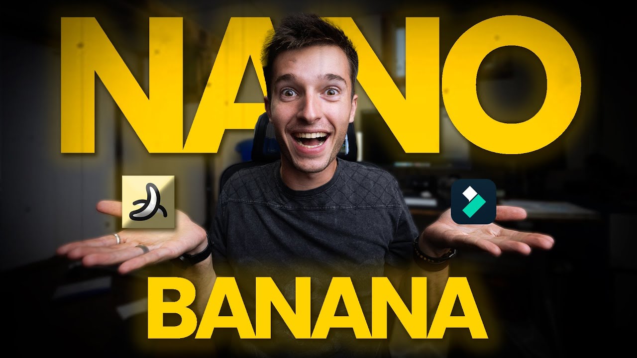 NANO BANANA débarque sur Filmora ! (Mais c'est quoi ce truc ? 🤔)
