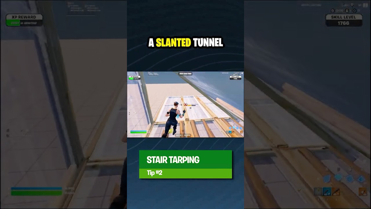How to Stair Tarp Like a Pro in Fortnite