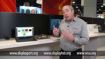 VESA Video Compression Demos CES 2019