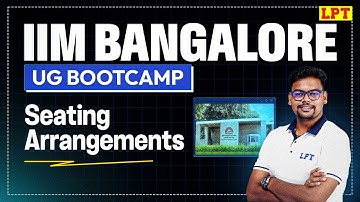 IIM Bangalore UG: LR | Seating Arrangements | Logical Reasoning for IIM-B UG Preparation | Rohit Sir