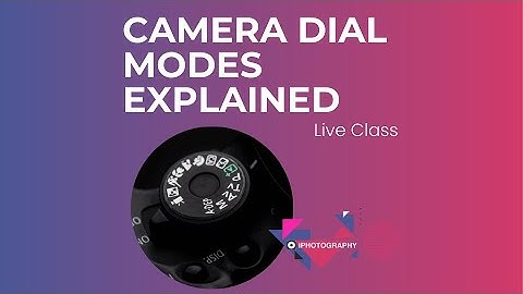 Digital Camera Dial Modes ALL EXPLAINED!