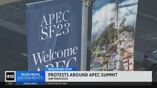 Protesters descend on San Francisco around APEC summit