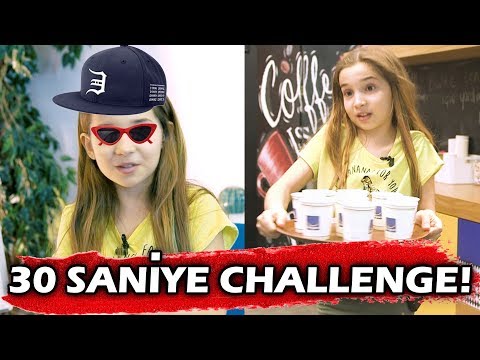 30 SANİYE CHALLENGE.  Ecrin Su Çoban