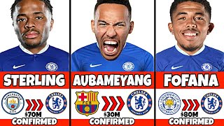 Chelsea Transfers Summer 2022 - Aubameyang, Sterling, Fofana, Lukaku