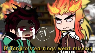 Hashiras react to If Tanjiro's earrings went missing || GCRV || Demon Slayer ||