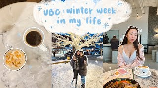 WINTER BREAK WEEK IN MY LIFE | UBC (UNIVERSITY OF BRITISH COLUMBIA)
