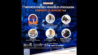 Webinaire Importation des véhicules d’occasion : comment ça marche ?