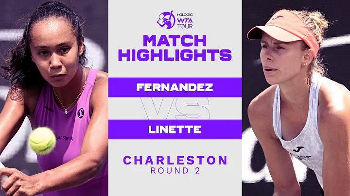 Leylah Fernandez vs. Magda Linette | 2022 Charlest...