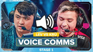 HOW IT SOUNDS TO BEAT THE UNDEFEATED! | LEV vs. KRU Voice Comms - VCT Americas Stage 1
