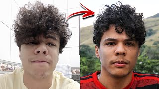 hidratação para cabelo crespo masculino