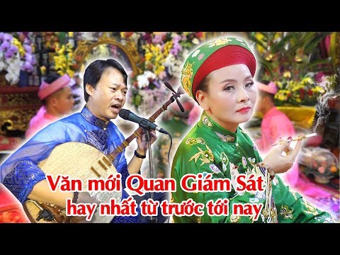 Video Cả Thái Bình say mê Thanh Long hát văn Quan Giám Sát - youtube