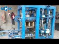 Hollow block machine for sale in the Philippines, at work site!