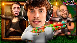 ELES SE ESCONDERAM NOS QUADROS | Meccha Chameleon #2