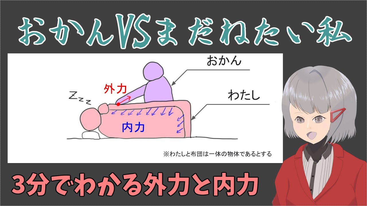 3分でわかる!内力と外力【土木解説】 - YouTube
