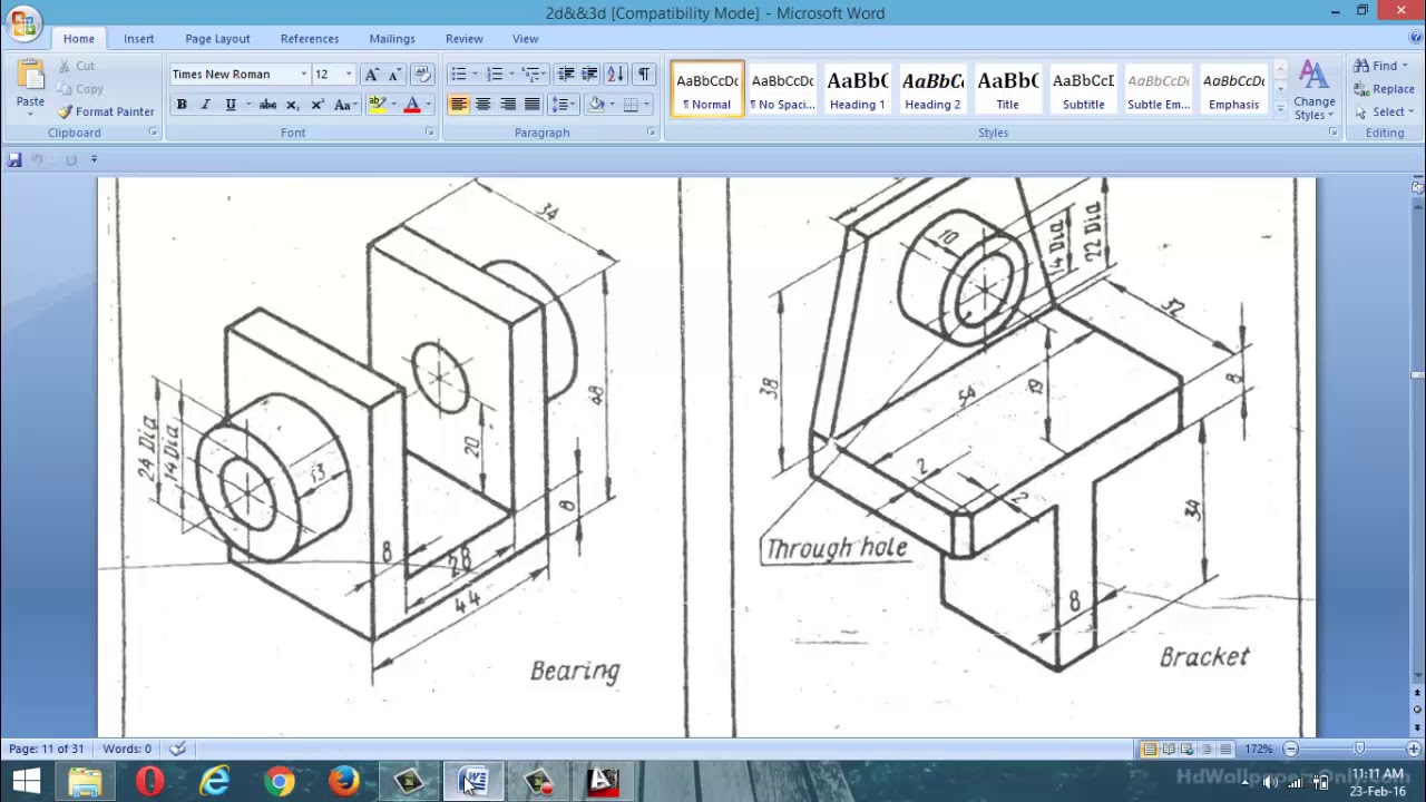 autocad 3d practice work examples class 1 YouTube