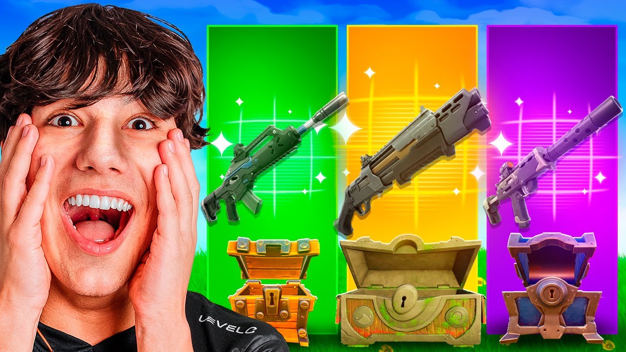 SÓ POSSO ESCOLHER 1 ITEM NO FORTNITE!!!