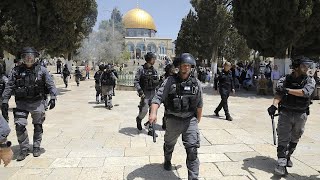 Friday - The condition of Al-AQSA Mosque after the departure of the Israeli Army