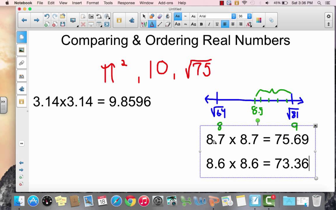 comparing-ordering-real-numbers-youtube