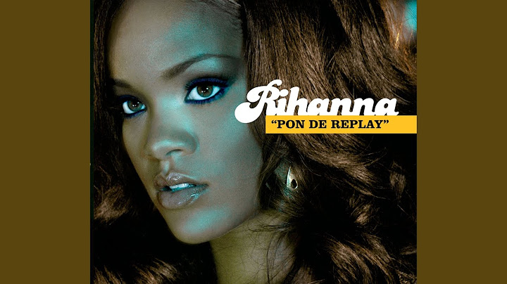 Pon de Replay Radio Edit version - Radio Edit performance video thumbnail