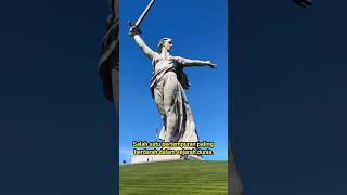 Rusia ada patung raksasa yang sangat megah namanya Motherland Monument! #shorts #videoshort #2025