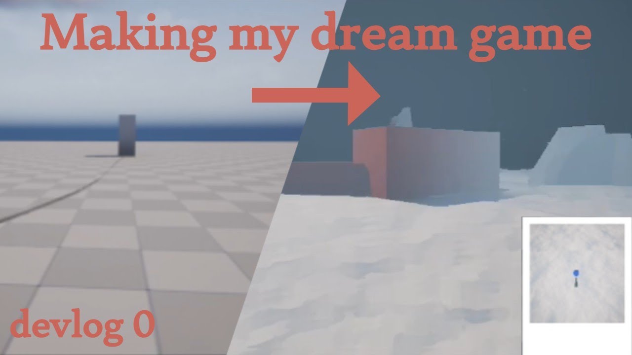Making my DREAM snow GAME | devlog 0 - YouTube