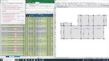 Update tên dầm từ Excel vào Etabs (Safe) - Edit Unique Name Etabs | DBim