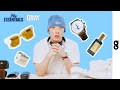 마이에센셜 그레이의 플렉스 아니 원래 집에 있던 거 들고 온 건데요 COOL한 그레이의 마이 에센셜 오데마피게 롤렉스 원소주 루이비통 그레이 GRAY