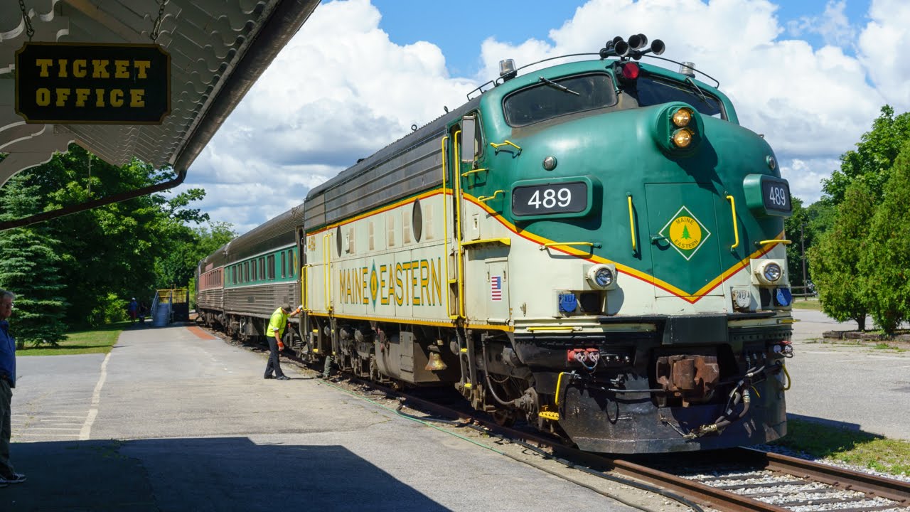 Last Ride on the Maine Eastern Railroad YouTube