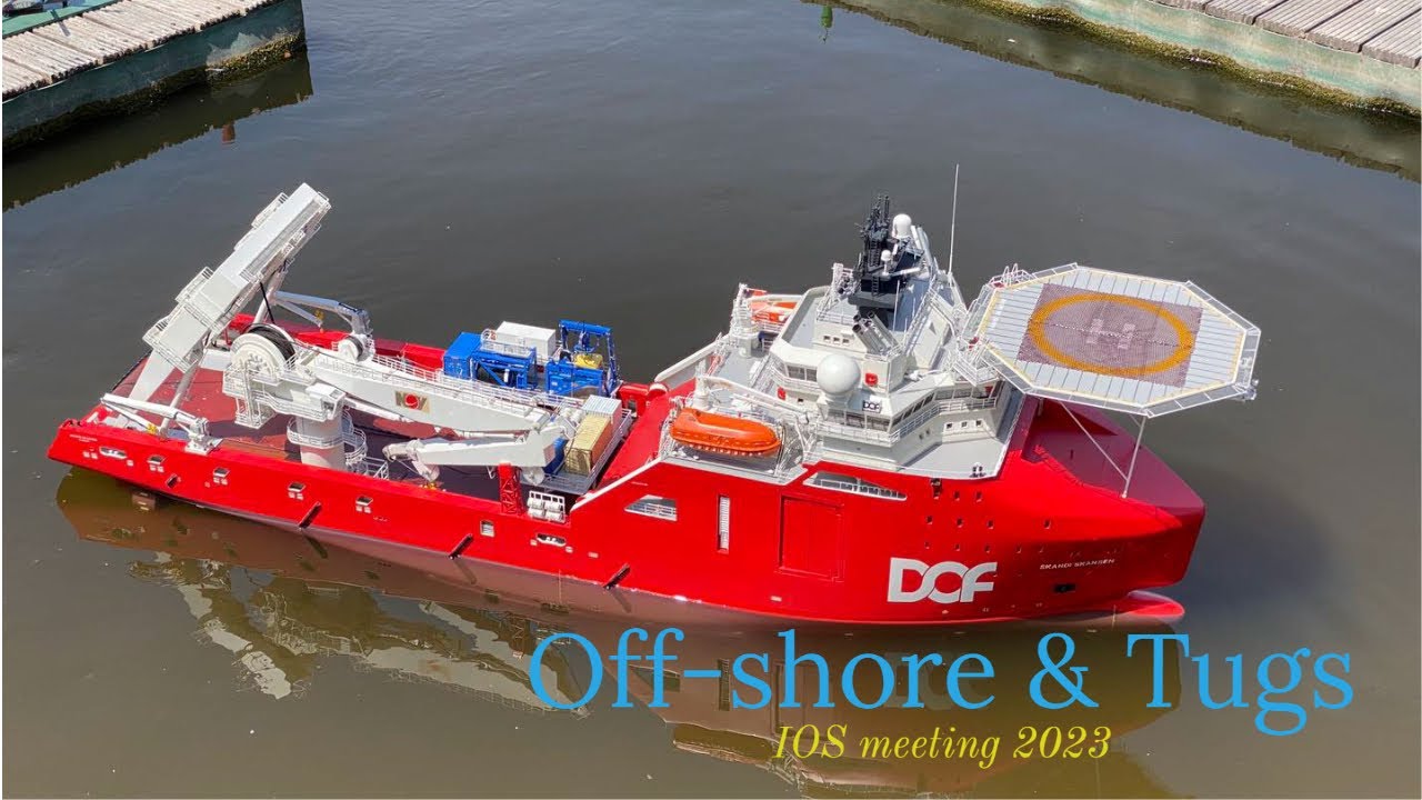 IOS Off shore and Tugs Meeting 2023 | Noorse werkschepen 1:50 schaal