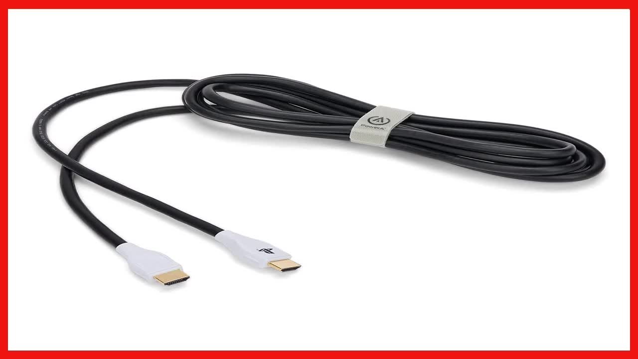 PowerA Ultra High Speed HDMI Cable for PlayStation 5, cable, HDMI 2 1, PS5, officially licensed