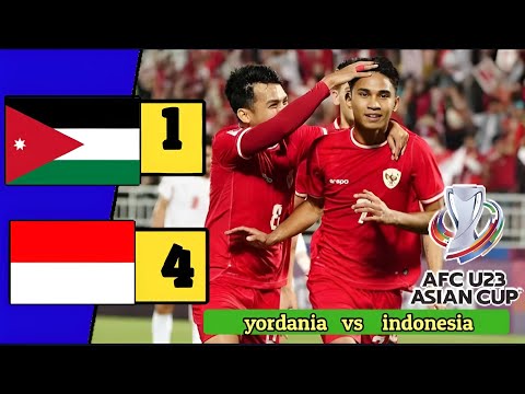 YORDANIA U-23 VS INDONESIA U-23, AFC U-23 ASIAN CUP QATAR 2024 ,GRUP A