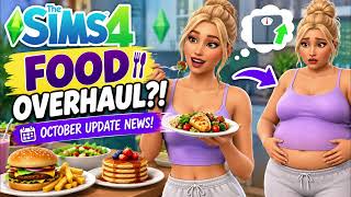 The Sims 4 Is Getting a FOOD Overhaul! 🍕 Oct