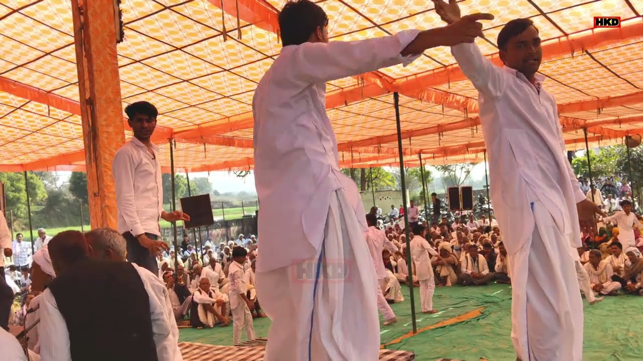 अभिमन्यु वध की कथा !! Hari Kirtan Party Hirnoti !! सूरदास जी का शानदार हरि कीर्तन !! Harikirtan