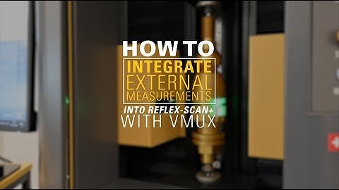 Tutorial : How to integrate external measurements into Reflex-SCAN+ with Vmux