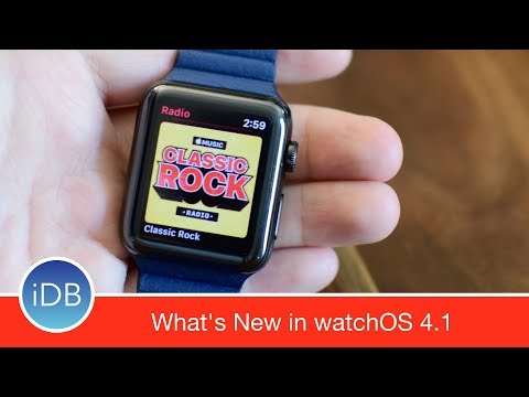 What's New in watchOS 4.1 - Apple Music Streaming & the New Radio App