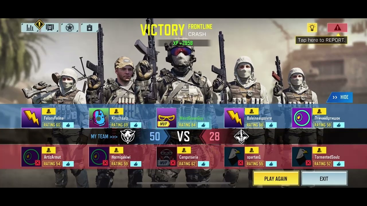 Full COD mobile game play footage from rant video.