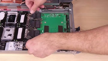 Lenovo ThinkSystem SD650-N V3 removing a GPU board assembly