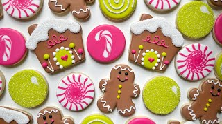 The Sweetest Decorated Gingerbread Cookies ~ Satisfying Cookie Decorating