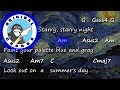 Don McLean - Vincent (Starry Starry Night) - Chords & Lyrics